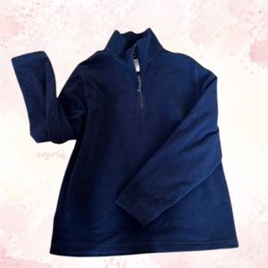 Quarter Zip Blue Fleece